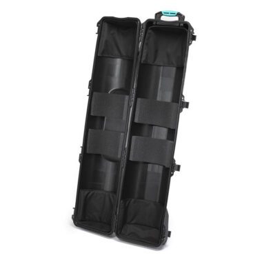 Maleta HPRC-6500W kit para transporte de trípodes color negro/blue Bassano