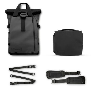 Mochila PRVKE 21 Negra con cube Essential PK21-BK-PB-3
