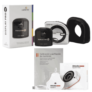 Calibradores para monitor e impresora