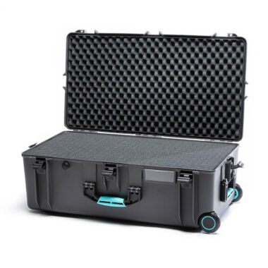 Maleta trolley HPRC 2745 color negro con espuma