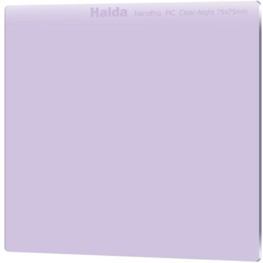 Filtro Haida NanoPro MC Optical Glass Clear-Night 75x75mm