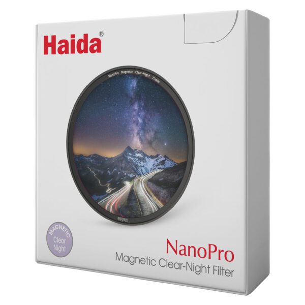 Filtro Haida NanoPro MC Clear-Night 58 mm magnético (sin arandela) - Imagen 3