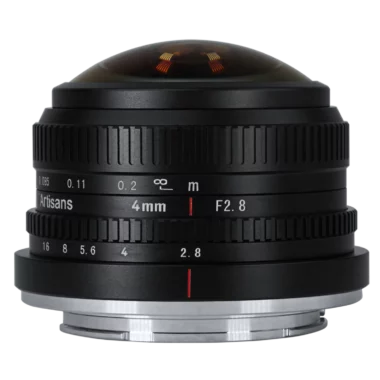 7Artisans 4mm F2.8 para montura M43 APS-C