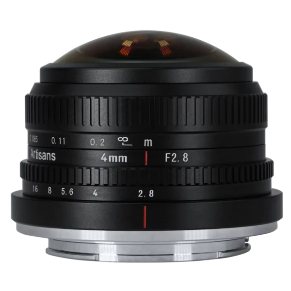 7Artisans 4mm F2.8 para montura M43 APS-C