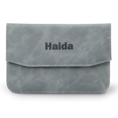 Estuche para filtro Haida de piel de hasta 150x170mm