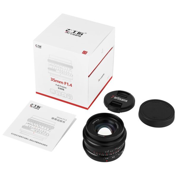 7 Artisans 35mm F1.4 II para Canon R full frame - Imagen 2