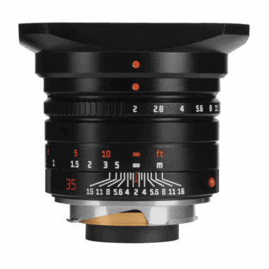 7Artisans M 35mm F2 para Leica M con parasol