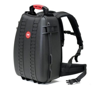 Mochila rígida HPRC3500 vacía color negro/rojo
