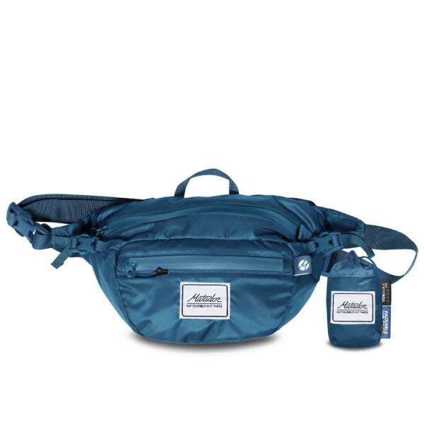 Matador Daylite Hip Pack blue, riñonera plegable (62g)