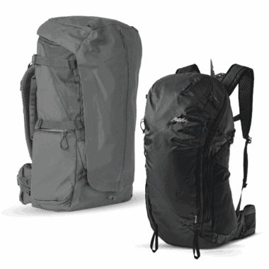 Mochilas para fotografía y montaña