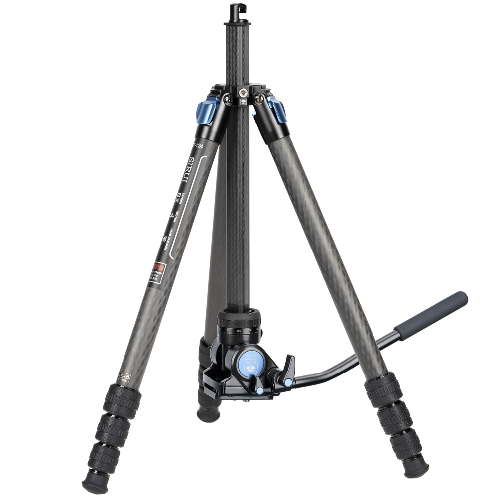 Trípode de fibra de carbono SIRUI Superb Travler ST-124 con VA-5 - Imagen 4