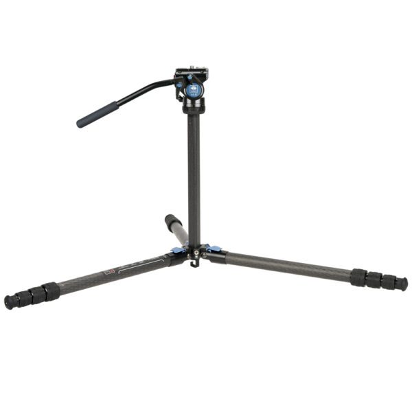 Trípode de fibra de carbono SIRUI Superb Travler ST-124 con VA-5 - Imagen 5