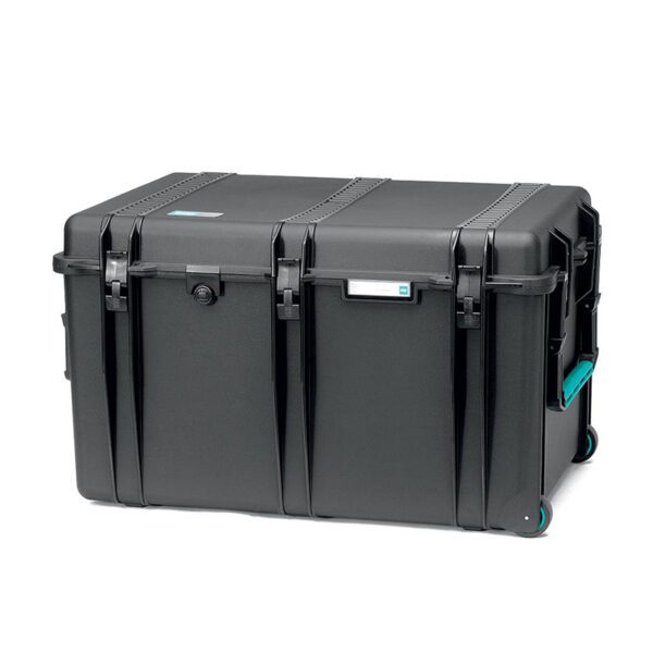 Maleta HPRC2800W con ruedas, vacía, color negro