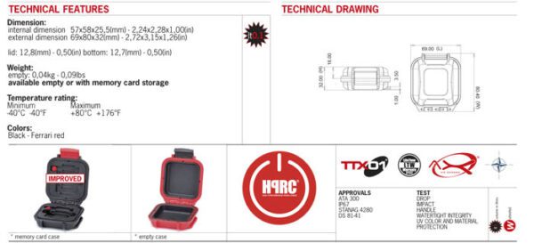 HPRC1100 - Media Case vacía negra - Imagen 2