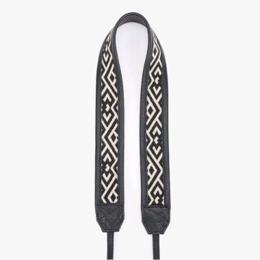 Jaipur #102 - Correa de piel negra ajustable