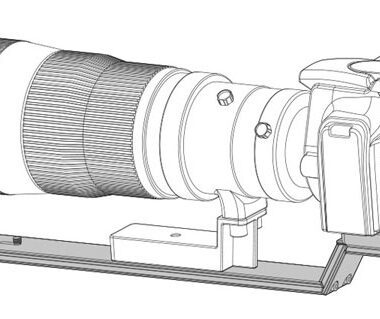 Soporte Benro LB400 para objetivos de 400