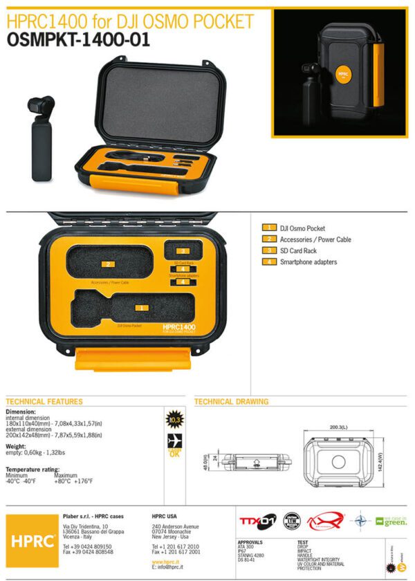 HPRC1400 para DJI Osmo Pocket - Imagen 5