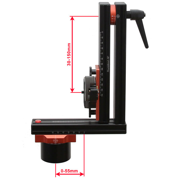 Rótula panorámica Deluxe 15R adaptador AS (arca swiss)