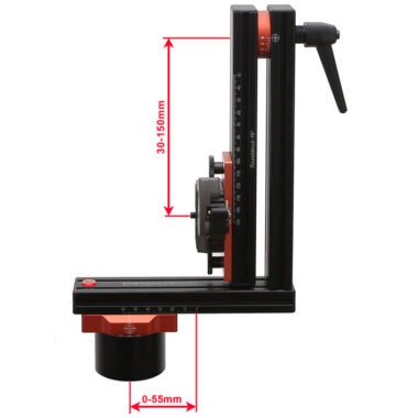 Rótula panorámica Deluxe II 15R adaptador MA323