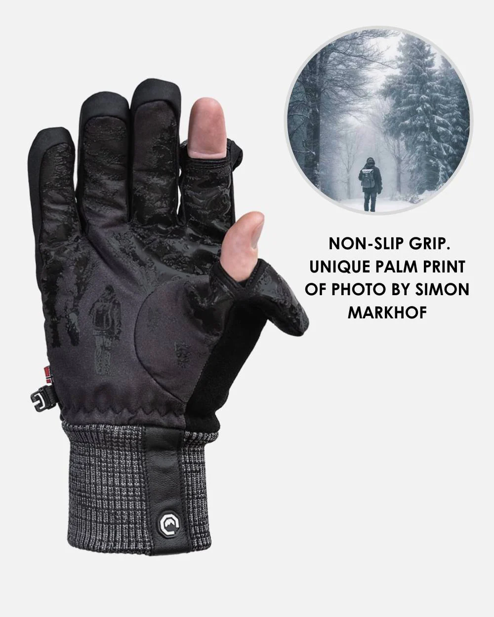 Guantes para fotógrafo VALLERRET Markhof V3 - Talla XL - Imagen 3